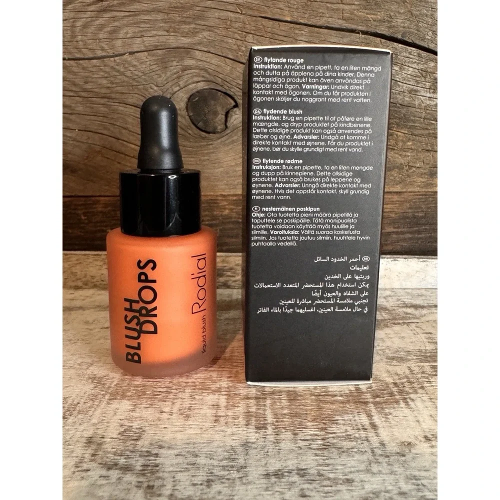 Rodial Blush Drops Liquid Blush Apricot Sorbet 15 mL —‎ New in Box - MSRP = $35